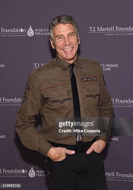 Radio personality Mark Goodman attend T.J. Martell Foundation's 40th Anniversary Kick-Off Breakfast on May 19, 2015 in New York City.