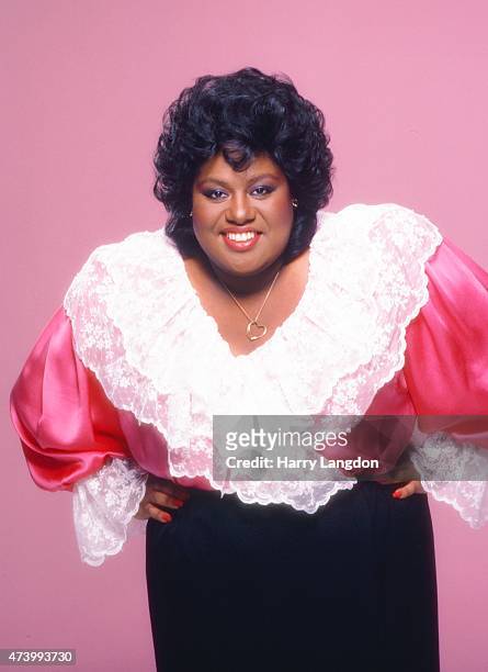Singer Jennifer Holliday poses for a portrait in 1983 in Los Angeles, California.