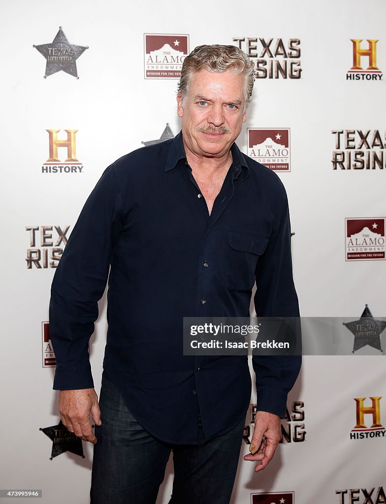 HISTORY Celebrates Epic New Miniseries "Texas Rising" With Red Carpet "Texas Honors" Event At The Alamo