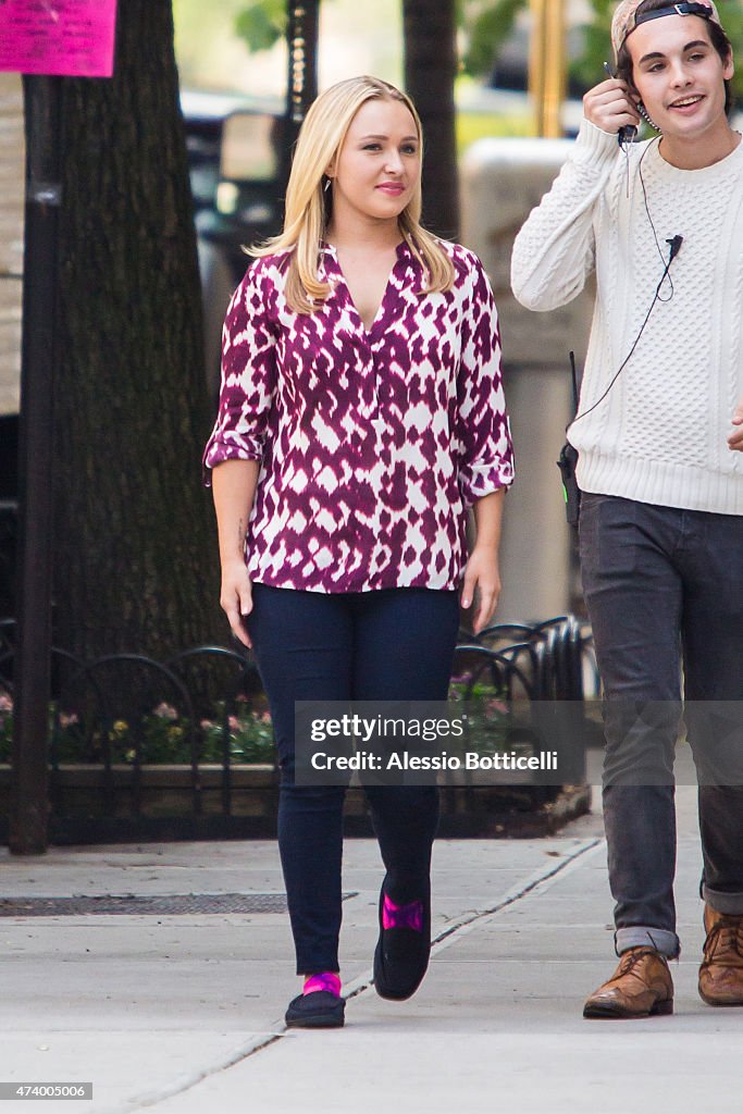 Celebrity Sightings In New York City - May 19, 2015
