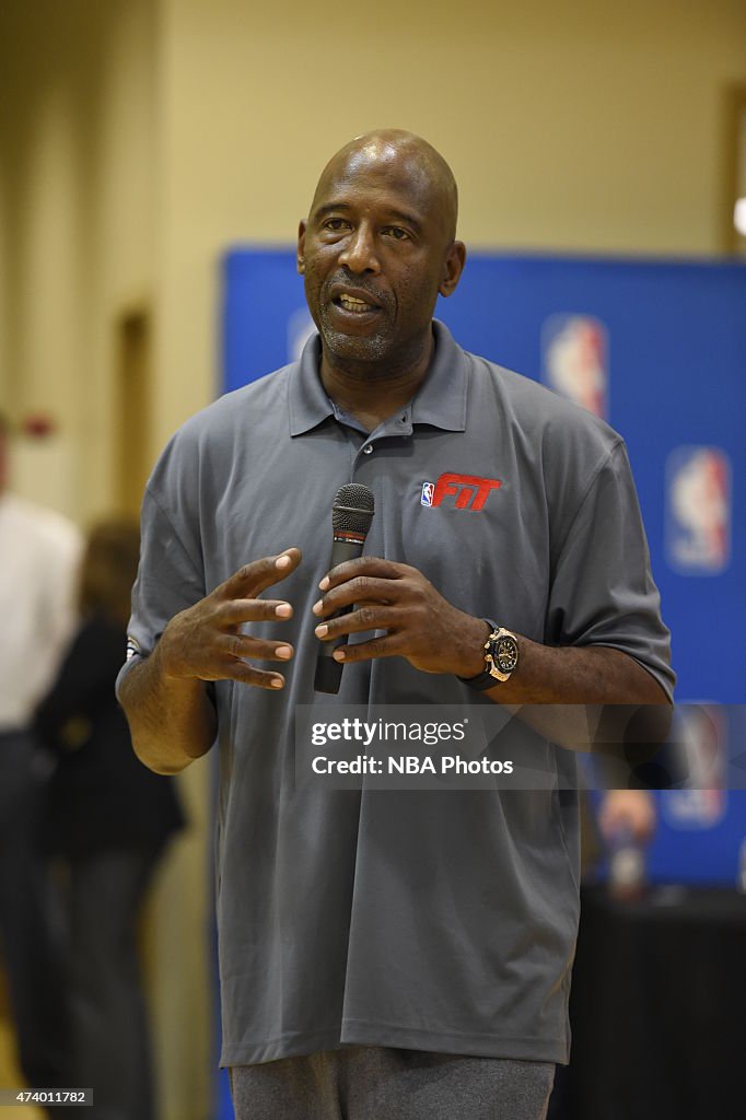 Dick's Sporting Goods Corporate HQ Event with James Worthy and Caron Butler