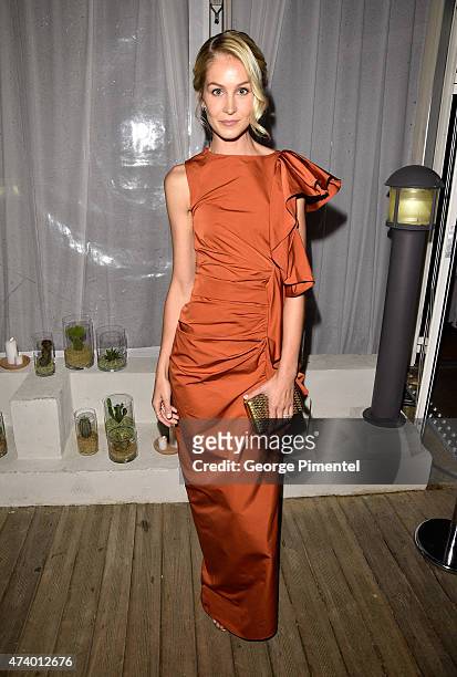 Kathryn Boyd attends The Sicario Party Hosted By Grey Goose at Baoli Beach on May 19, 2015 in Cannes, France.