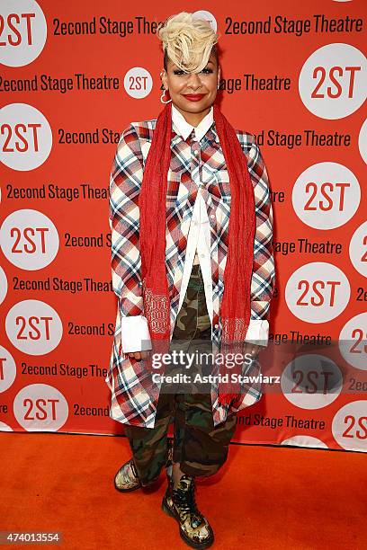 Actress Raven-Symone attends "The Way We Get By" opening night arrivals at Second Stage Theatre on May 19, 2015 in New York City.