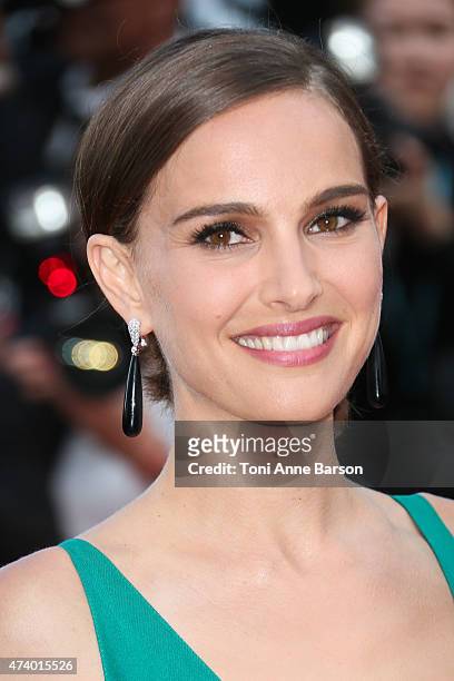 Natalie Portman attends the "Sicario" premiere during the 68th annual Cannes Film Festival on May 19, 2015 in Cannes, France.