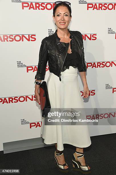 Catherine Malandrino attends the 67th Annual Parsons Fashion Benefit at River Pavillion at the Jacob Javitz Center on May 19, 2015 in New York City.