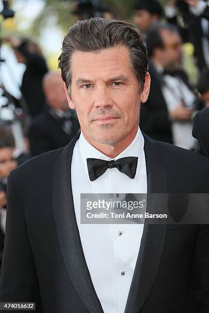 Josh Brolin attends the "Sicario" premiere during the 68th annual Cannes Film Festival on May 19, 2015 in Cannes, France.