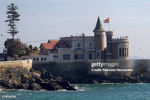 View of Sea Museum on May 16, 2015 in Vina del Mar, Chile. Vina del Mar will be one of the eight host cities of the Copa America Chile 2015.