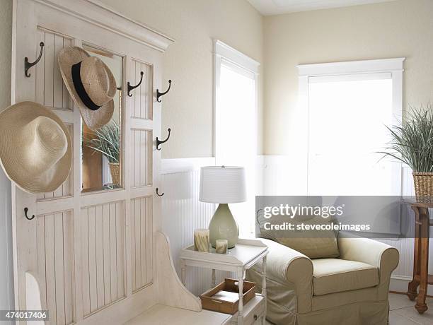 living room - coat rack stock pictures, royalty-free photos & images