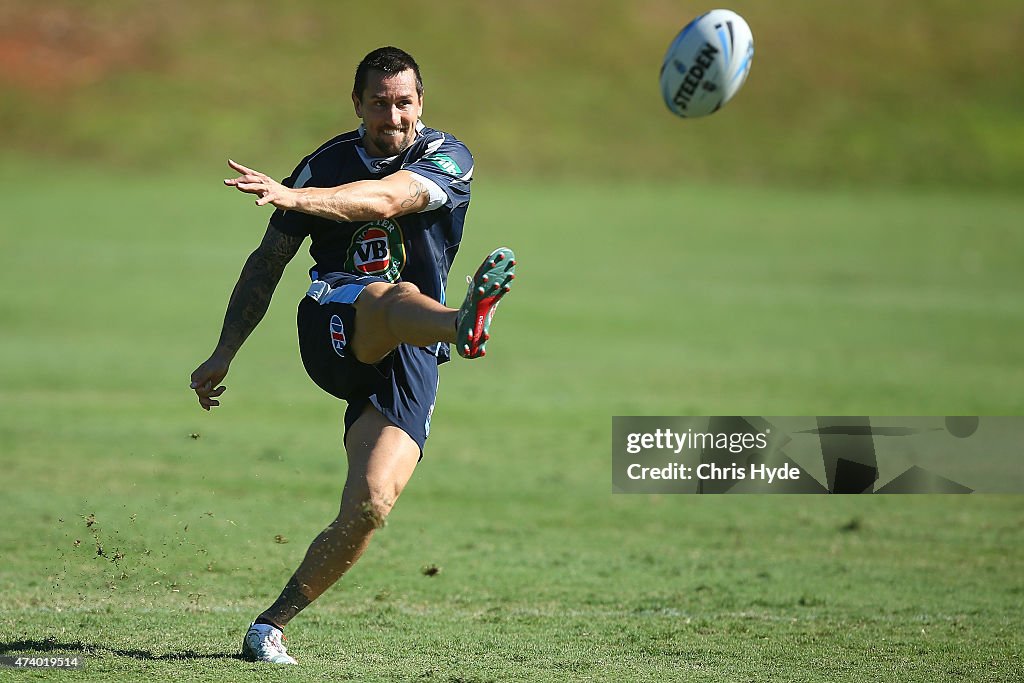 New South Wales Blues Training Session & Team Photo