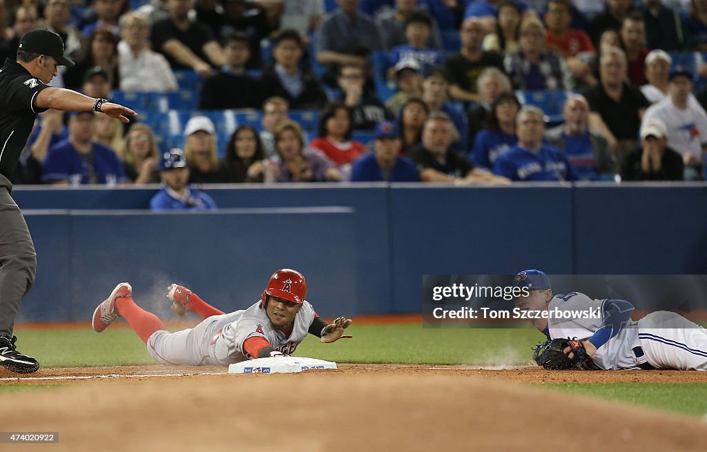 Los Angeles Angels of Anaheim v Toronto Blue Jays