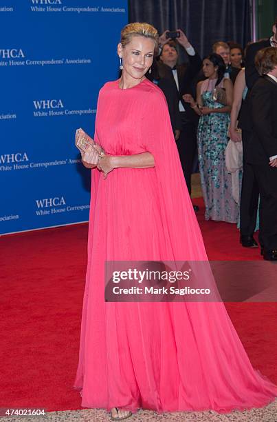 Actress Connie Nielsen attends the 101st Annual White House Correspondents' Association Dinner at the Washington Hilton on April 25, 2015 in...