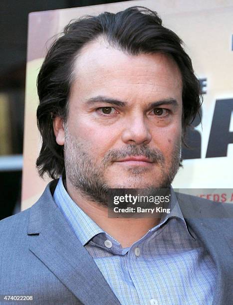 Actor Jack Black attends the premiere of 'The D Train' at ArcLight Hollywood on April 27, 2015 in Hollywood, California.