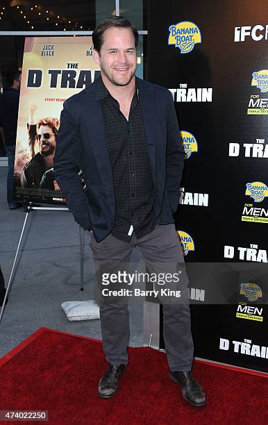 Actor Kyle Bornheimer attends the premiere of 'The D Train' at ArcLight Hollywood on April 27, 2015 in Hollywood, California.