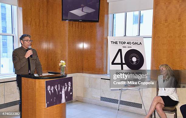 Radio personality Mark Goodman speaks at the T.J. Martell Foundation's 40th Anniversary Kick-Off Breakfast on May 19, 2015 in New York City.
