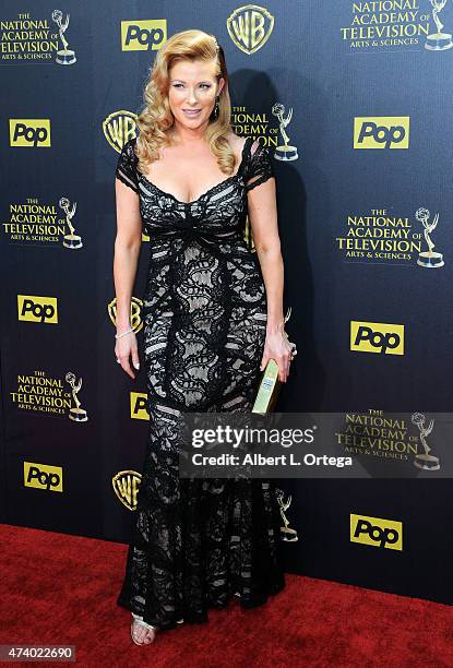 Actress Cady MccLain arrives for The 42nd Annual Daytime Emmy Awards held at Warner Bros. Studios on April 26, 2015 in Burbank, California.