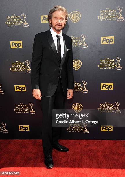 Actor Stephen Nichols arrives for The 42nd Annual Daytime Emmy Awards held at Warner Bros. Studios on April 26, 2015 in Burbank, California.