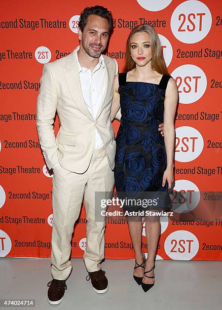 Actors Thomas Sadoski and Amanda Seyfried attend "The Way We Get By" opening night after party at Four at Yotel on May 19, 2015 in New York City.