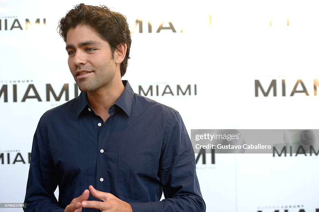 Adrian Grenier Hosts Miami Magazine Cover Party