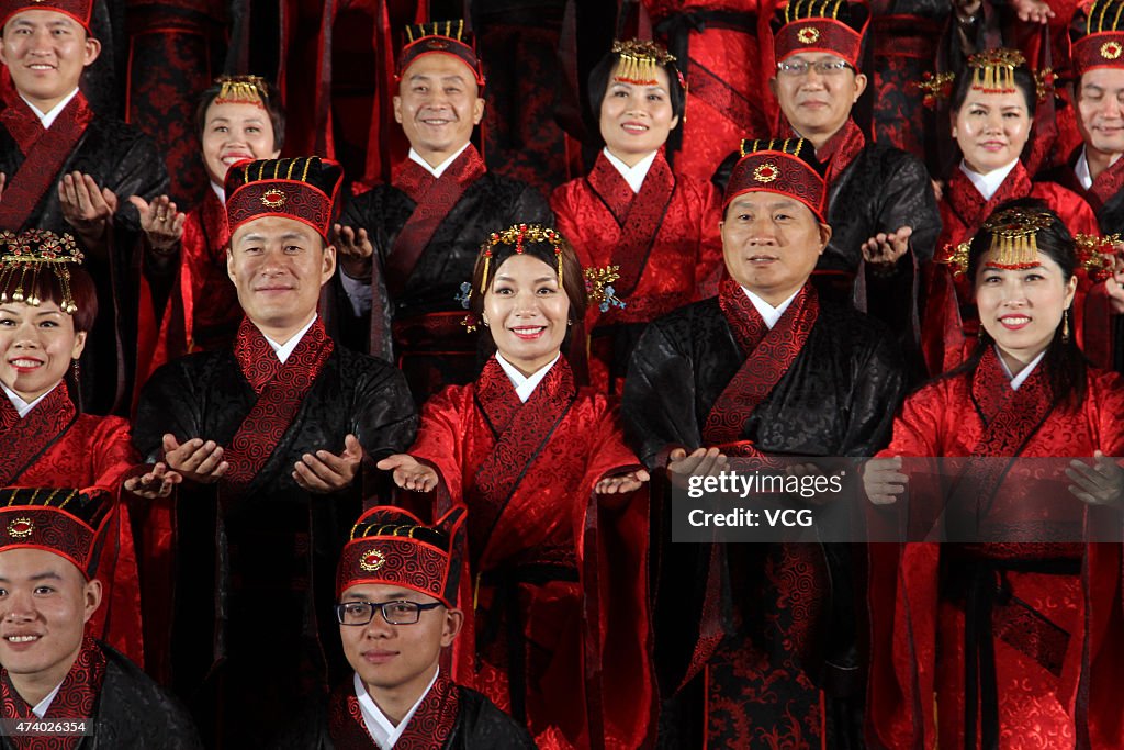 Traditional Group Wedding In Shandong