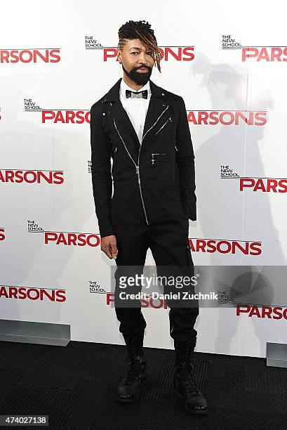 Ty Hunter attends the 67th Annual Parsons Fashion Benefit at River Pavillion at the Jacob Javitz Center on May 19, 2015 in New York City.