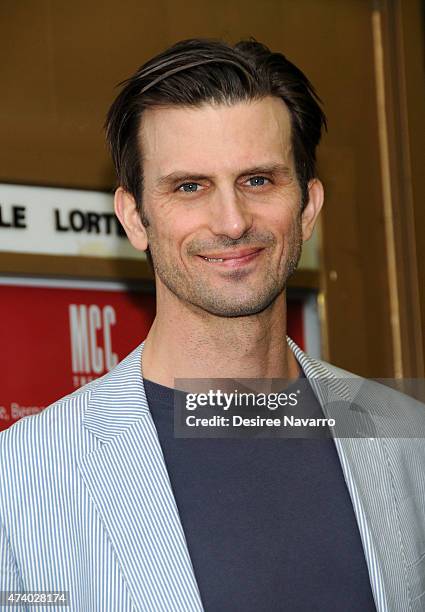 Fred Weller attends "Permission" Opening Night - Arrivals & Curtain Call at Lucille Lortel Theatre on May 19, 2015 in New York City.