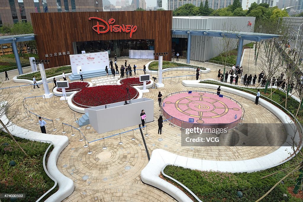 The World Largest Disney Flagship Store Opens In Shanghai