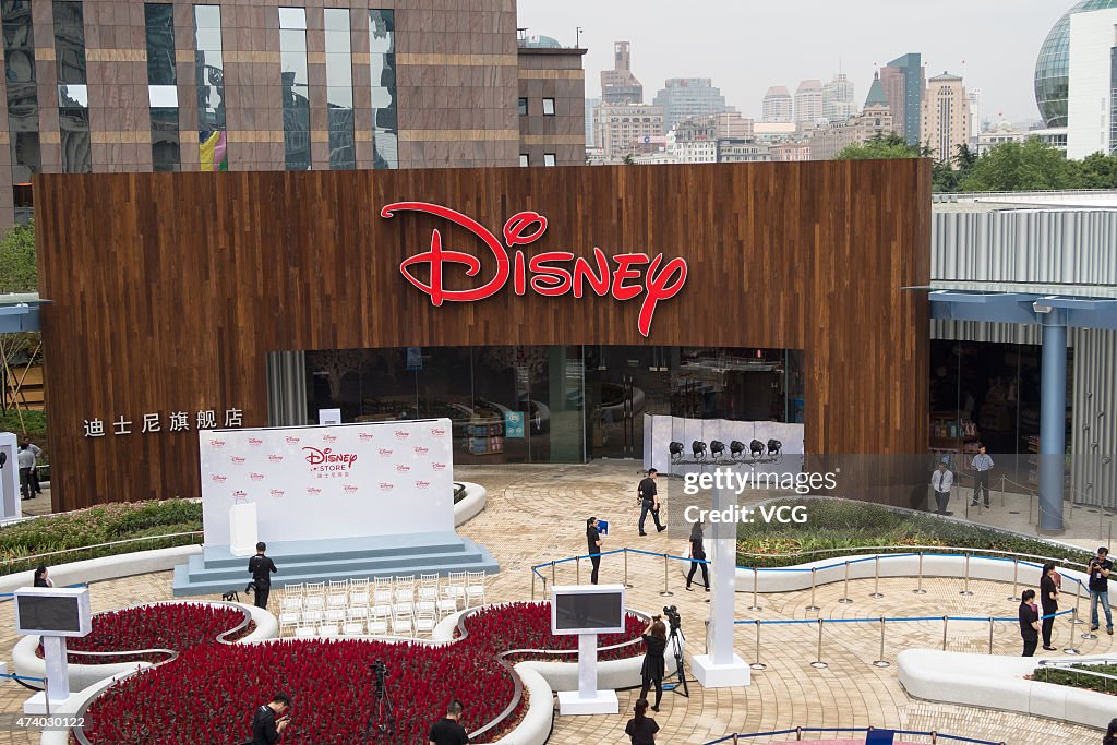 The World Largest Disney Flagship Store Opens In Shanghai