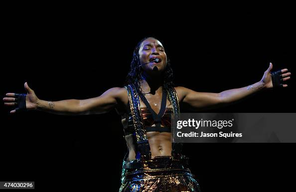 Singer Chilli of TLC performs at Sprint Center on May 19, 2015 in ...