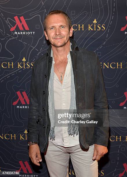 Actor Sebastian Roche attends The Marriott Content Studios "French Kiss" film premiere at the Marina del Rey Marriott on May 19, 2015 in Marina del...