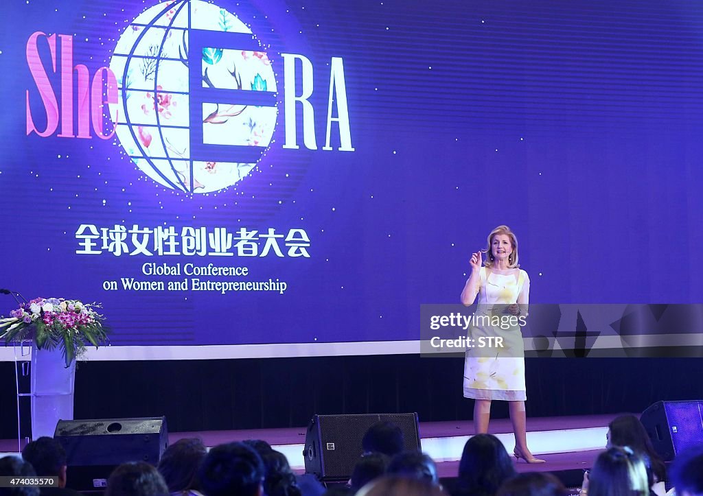 CHINA-ECONOMY-ALIBABA-WOMEN