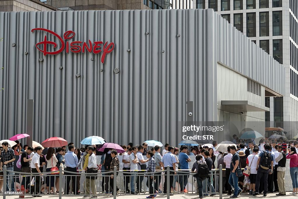 CHINA-LEISURE-MARKETING-DISNEY-STORE