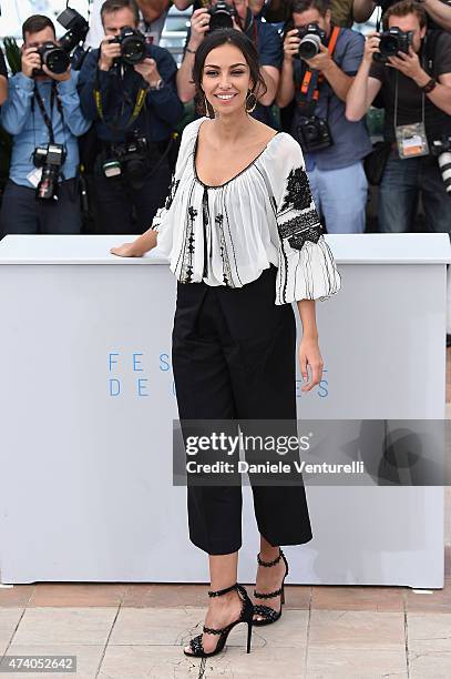 Actress Madalina Ghenea attends the "Youth" Photocall during the 68th annual Cannes Film Festival on May 20, 2015 in Cannes, France.