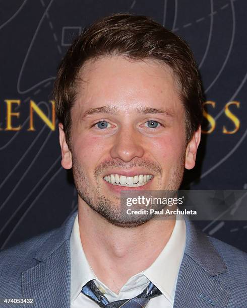 Actor Tyler Ritter attends the premiere of "French Kiss" at The Marina del Rey Marriott on May 19, 2015 in Marina del Rey, California.