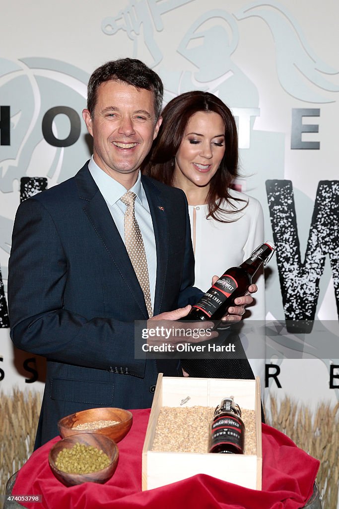 Crown Prince Frederik And Crown Princess Mary Of Denmark Visit Germany