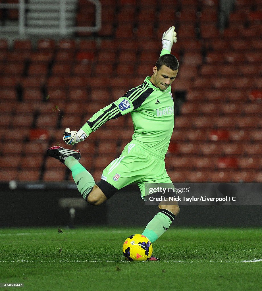 Stoke City v Liverpool - Barclays U21 Premier Leugue