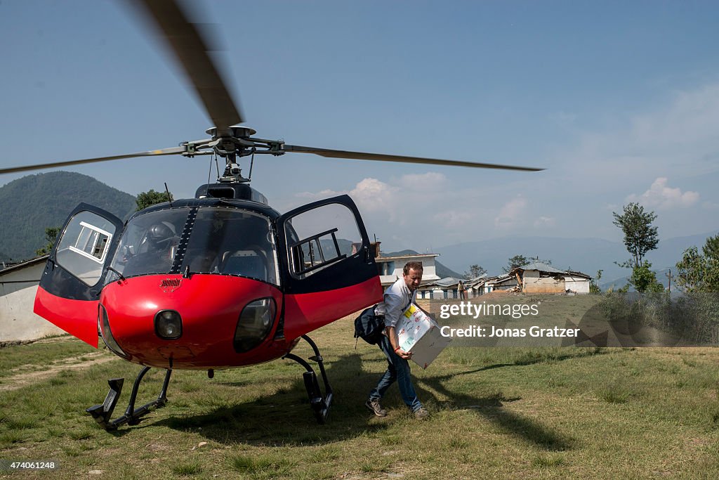 MSF Teams At Work In Nepal Following Devastating Earthquake