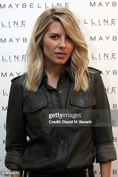 Mollie King is announced today as Maybeline's new UK ambassador at the make-up masterclass for the new Master Sculpt contouring palette on May 20,...