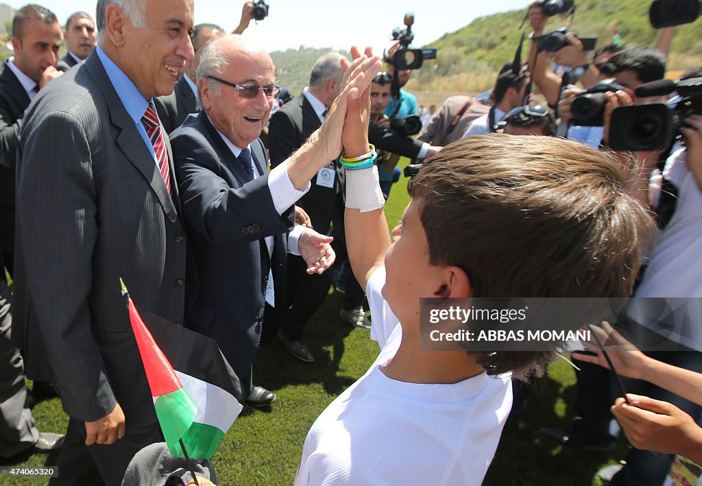 PALESTINIAN-ISRAEL-FBL-FIFA-CONFLICT