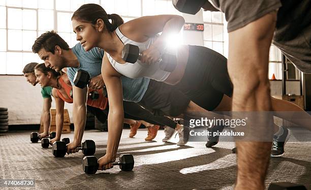 gym is a way of life - gym workout stock pictures, royalty-free photos & images
