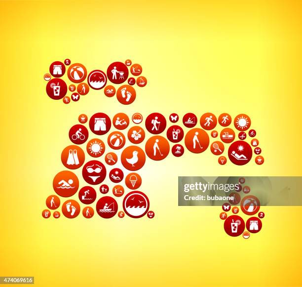 faucet summer time fun and outdoors vector graphic. - outdoor kitchen stock illustrations