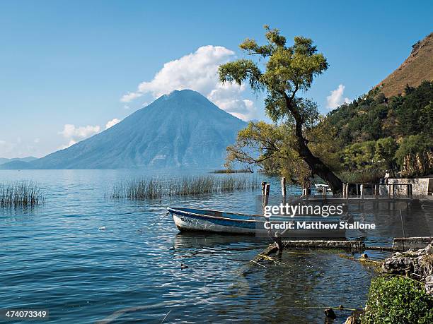 has to be paradise - lake atitlan stock pictures, royalty-free photos & images