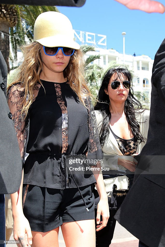 Day 8 - Celebrity Sightings - The 68th Annual Cannes Film Festival