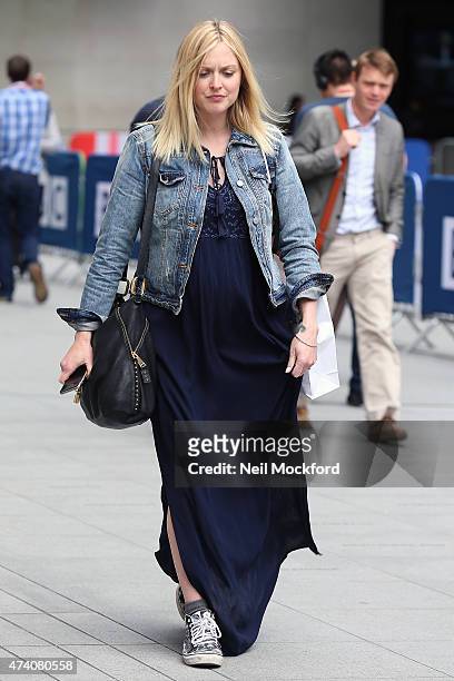 Fearne Cotton seen at BBC Radio One on May 20, 2015 in London, England.