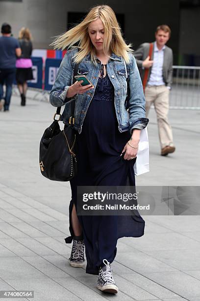 Fearne Cotton seen at BBC Radio One on May 20, 2015 in London, England.