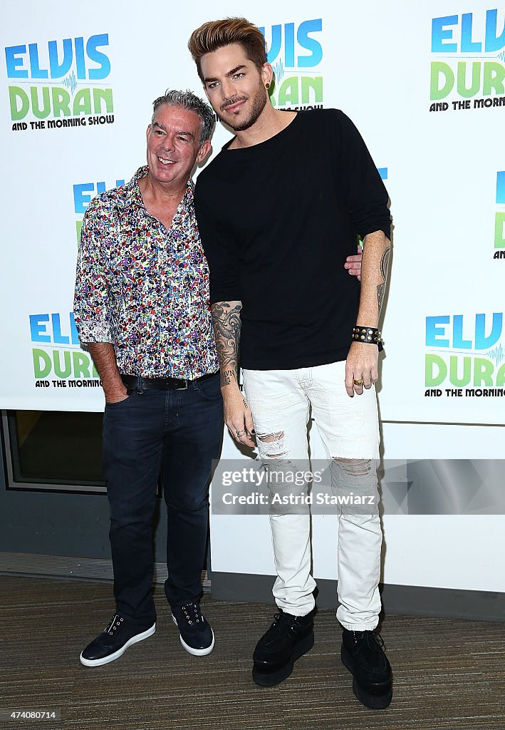 Adam Lambert Visits "The Elvis Duran Z100 Morning Show"