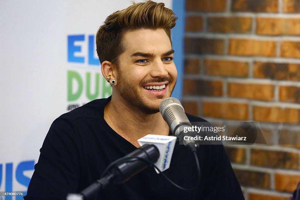 Adam Lambert Visits "The Elvis Duran Z100 Morning Show"