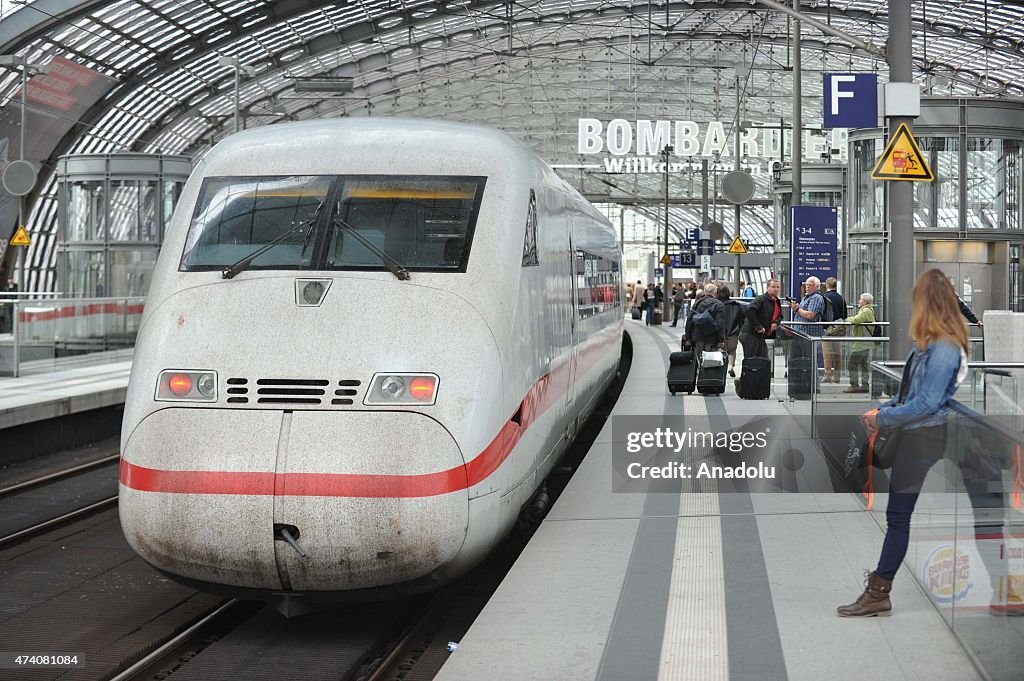 Rail strike in Germany