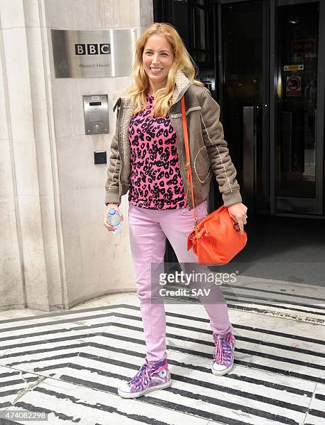 Jasmine Harman at BBC Radio on May 20, 2015 in London, England.