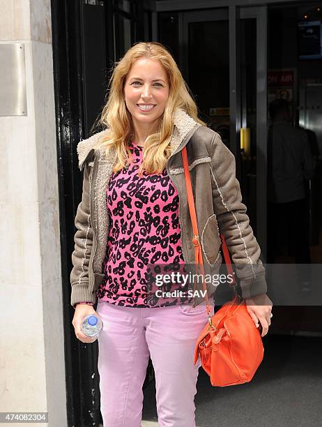 Jasmine Harman at BBC Radio on May 20, 2015 in London, England.