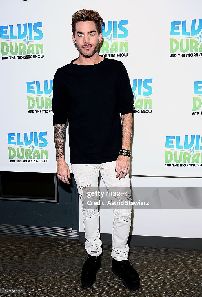 Adam Lambert Visits "The Elvis Duran Z100 Morning Show"